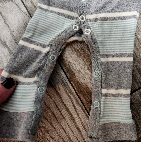 PREEMIE SLEEPER EUC+ Burt's Bee's Baby Only worn by Reborn Doll - Picture 5 of 7